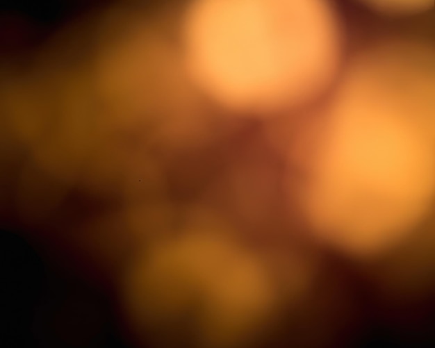Primer plano de luces de color fondo borroso foto de alta resolución bokeh luces naranjas