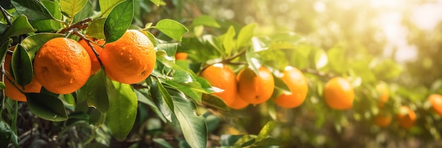 primer plano de mandarinas ai