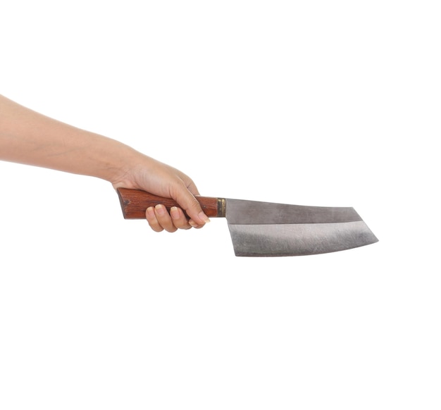 Primer plano de una mano sosteniendo una bandera contra un fondo blanco