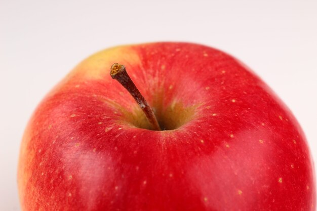 Primer plano de la manzana roja de Florin