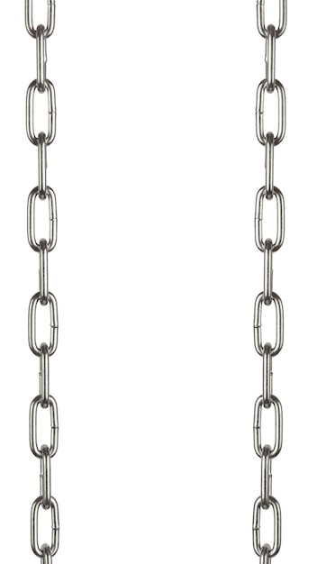 Primer plano de marco de cadenas