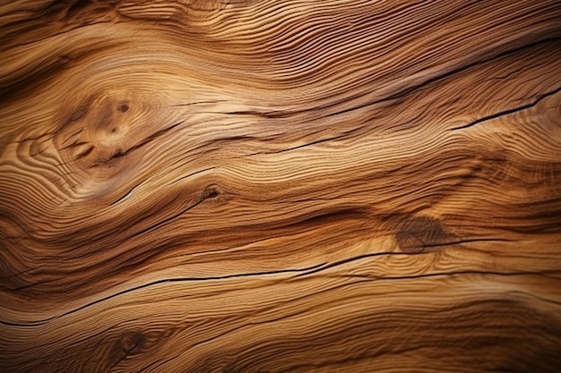 Un primer plano de una mesa de madera con textura de grano de madera.