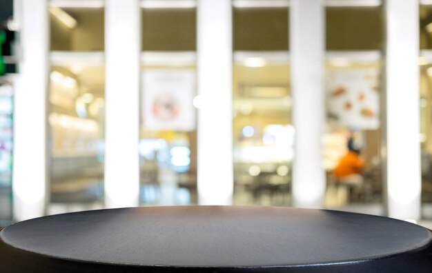 Foto primer plano de una mesa en un restaurante