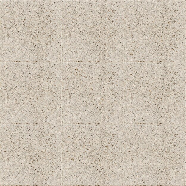 Un primer plano de un mosaico cuadrado beige con la palabra amor.