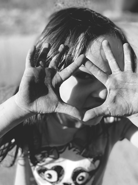 Foto primer plano de una mujer