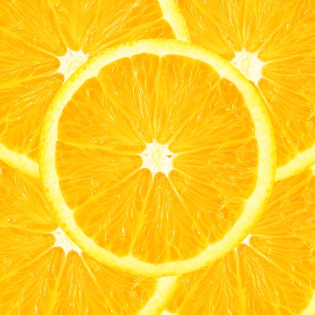 Foto primer plano de la naranja