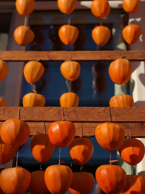 Foto primer plano de las naranjas