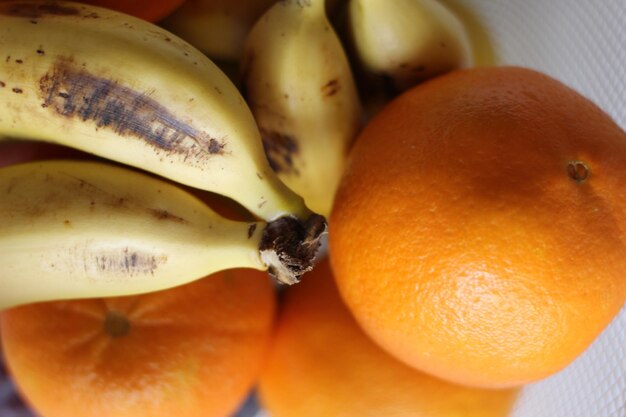 Foto primer plano de las naranjas