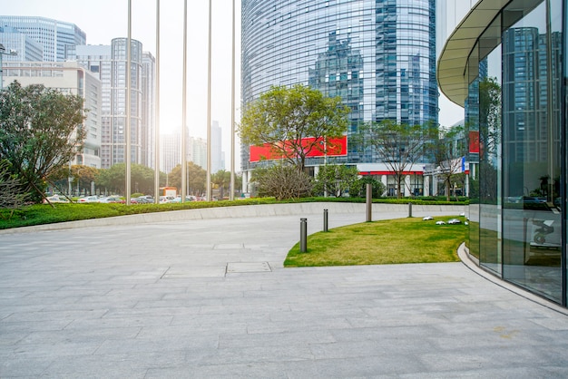 Foto primer plano de la oficina moderna en china