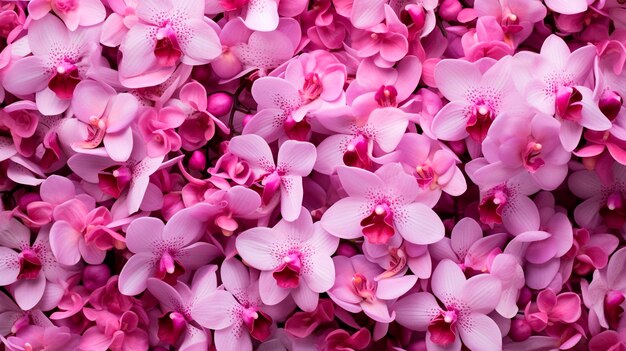 Foto primer plano de la orquídea phalaenopsis en flor el fondo de la orchidea