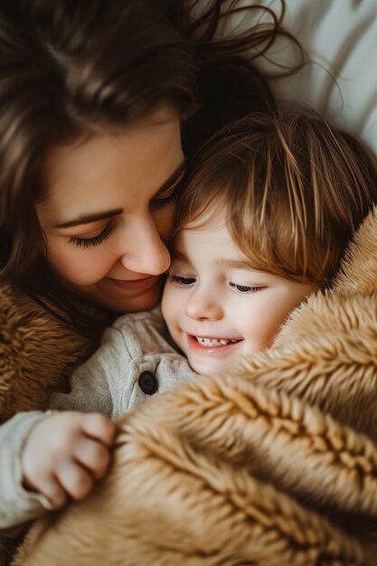 Foto primer plano de un padre y un hijo disfrutando de un momento libre de tecnología