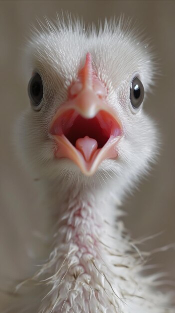 Un primer plano de un pájaro adorable