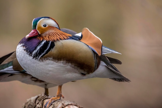 Un primer plano de un pájaro