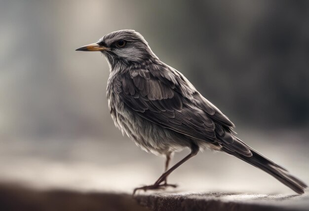 Un primer plano de un pájaro