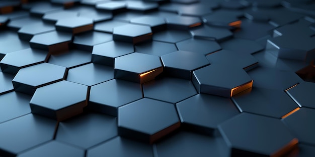 un primer plano de un panal con un fondo naranja claro