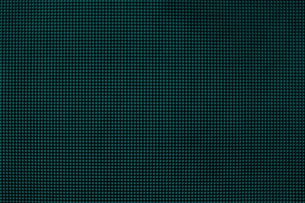 Primer plano de una pantalla LED de color azul