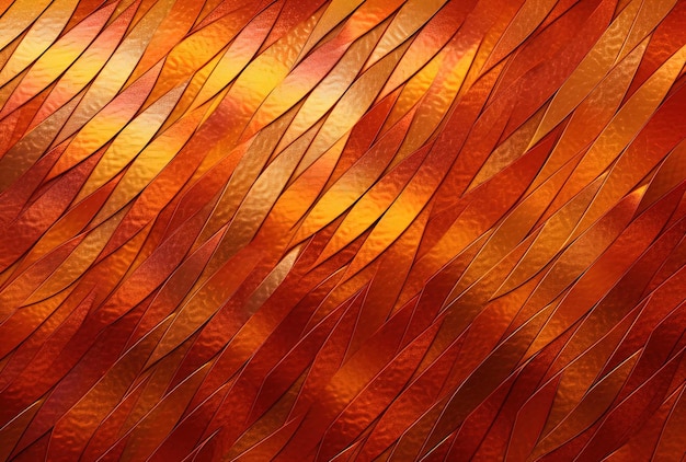un primer plano de un papel colorido con un patrón de plumas