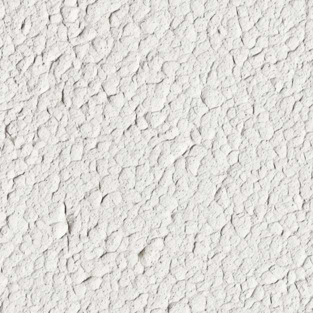 Un primer plano de una pared de estuco blanco con una superficie rugosa generativa ai
