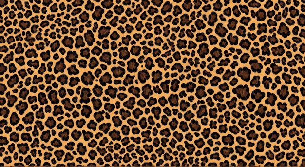 un primer plano de la parte de atrás de la piel de un leopardo
