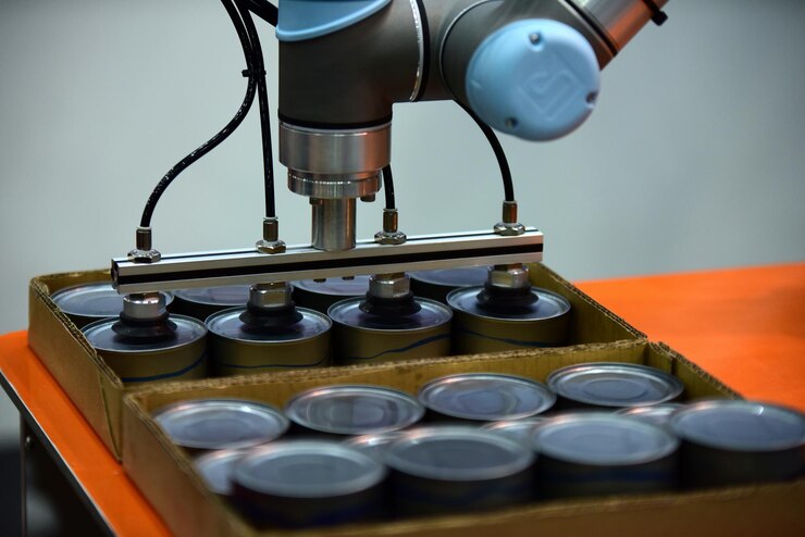 Foto primer plano de la parte de la máquina