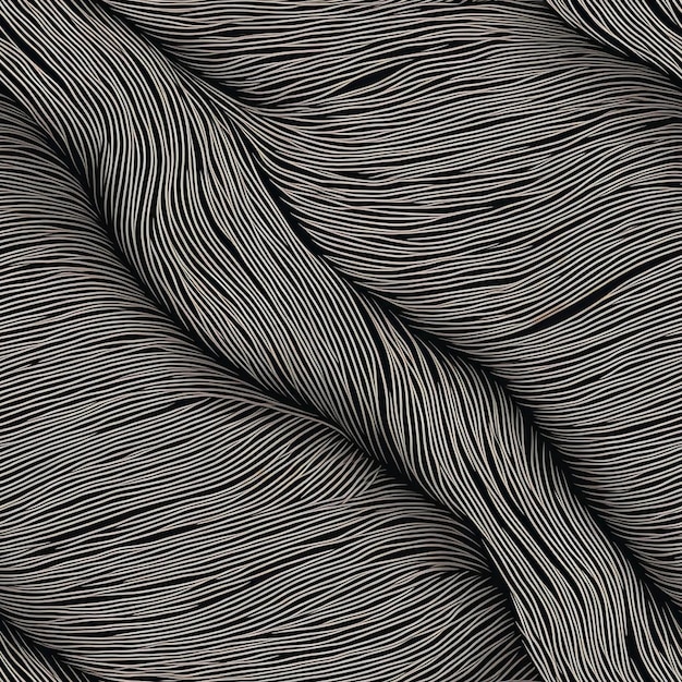 un primer plano de un patrón de líneas grises y negras.