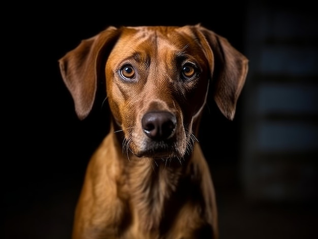 Primer plano de un perro