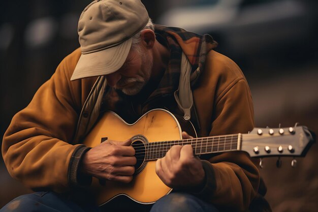 Un primer plano de una persona abrazando su pieza de arte favorita