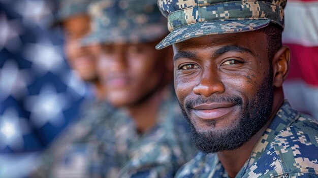 Foto primer plano de una persona en uniforme