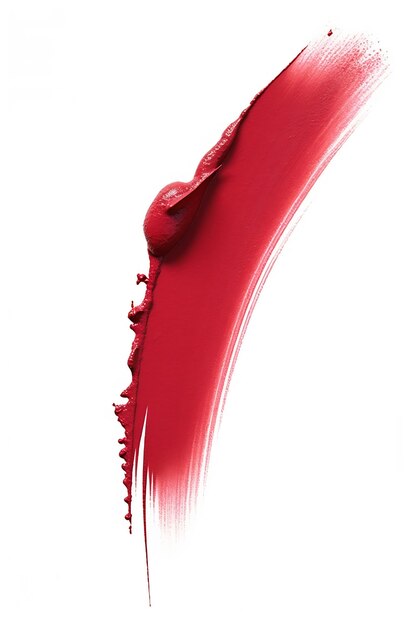 primer plano pintalabios mancha rojo moda color producto amplio pinceladas vibrante wow pigmentos propagación
