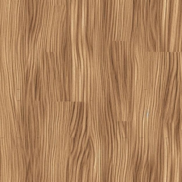 Un primer plano de un piso de madera con un patrón de vetas de madera marrón ai generativo