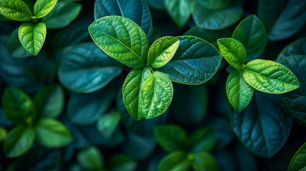 Un primer plano de la planta de Ficus