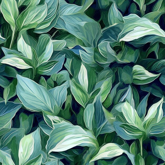 Un primer plano de una planta con hojas verdes en ella