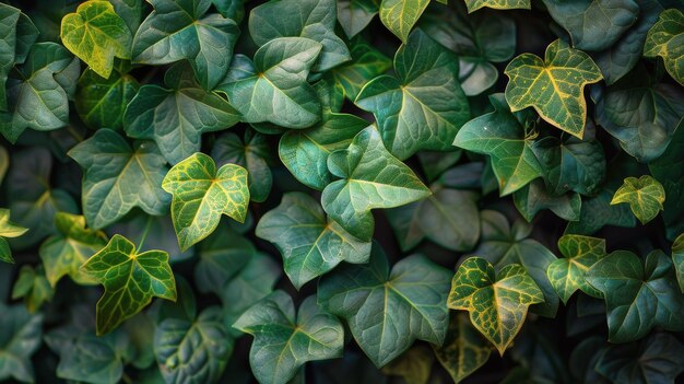 Un primer plano de una planta con hojas verdes