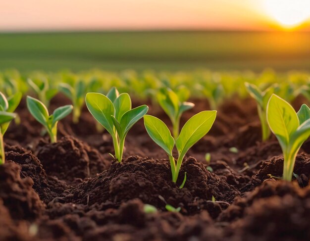 Foto un primer plano de una planta