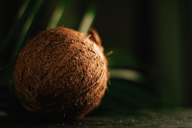 Un primer plano del plátano