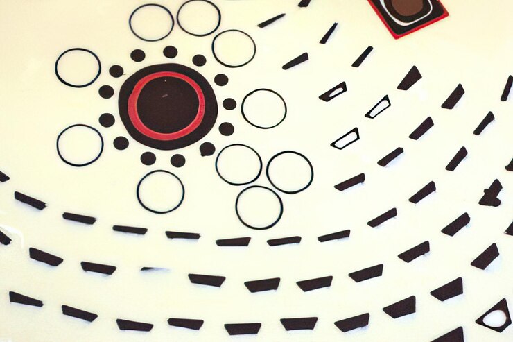 Foto un primer plano de un reloj con el número 3 en él