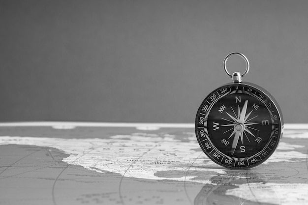 primer plano, de, reloj de pared