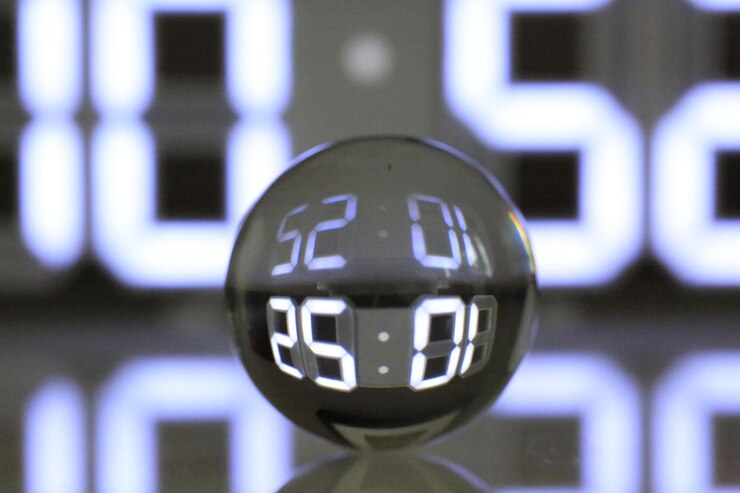 Foto primer plano del reloj