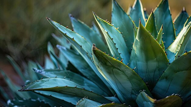 un primer plano revela como las gotas de lluvia adornan tiernamente las hojas exuberantes de una planta verde vibrante