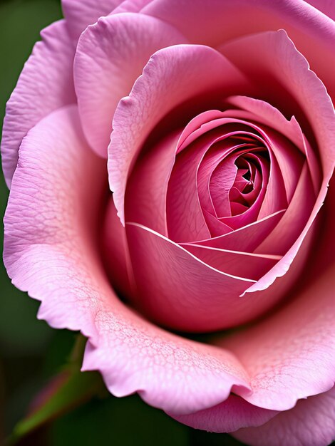 primer plano de la rosa rosada en blanco y negro