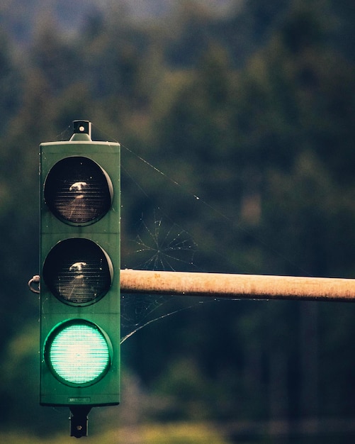 Foto primer plano de la señal de carretera