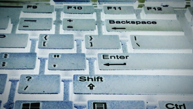 Primer plano de la señal de información