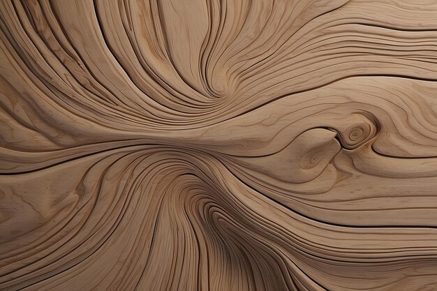Un primer plano de una superficie de grano de madera con una superficie muy lisa generativa ai
