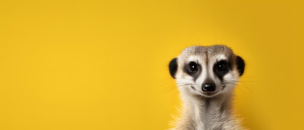 un primer plano de una suricata