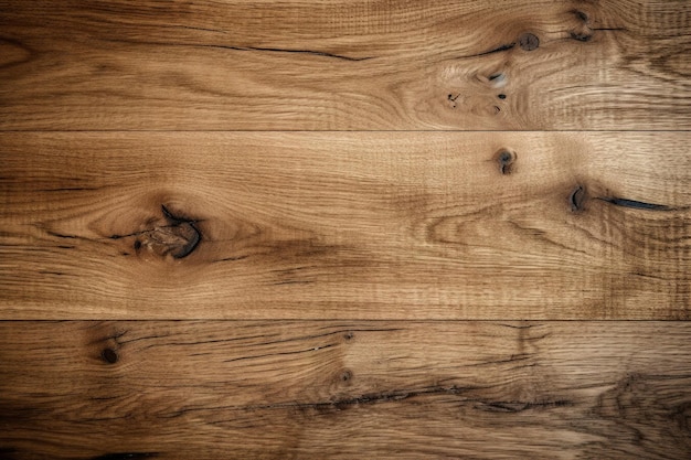 Foto un primer plano de una tabla de madera marrón con una mancha oscura.