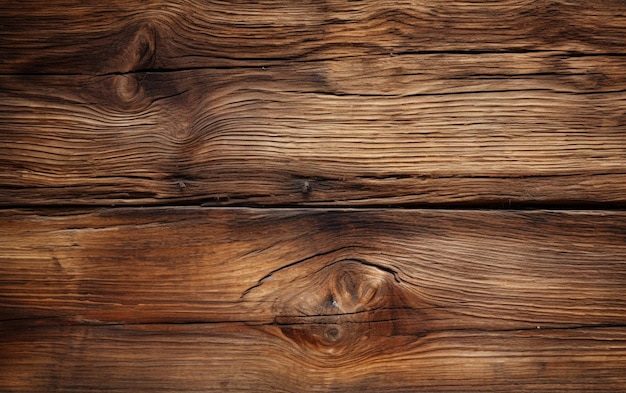 Un primer plano de una tabla de madera rústica