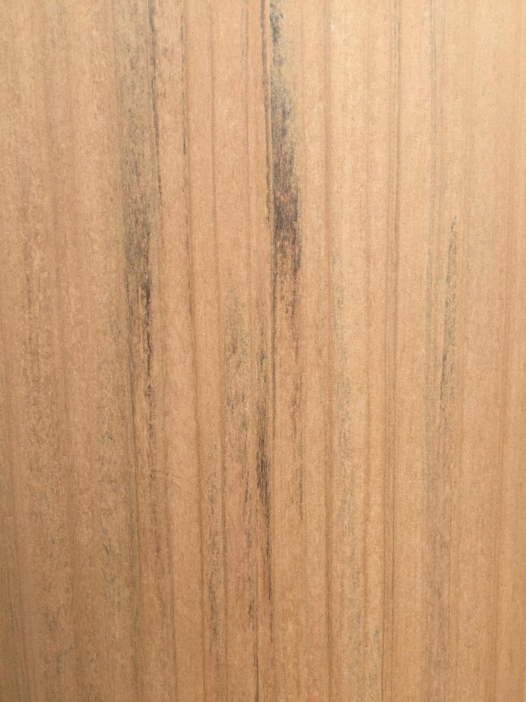 Foto primer plano de una tabla de madera