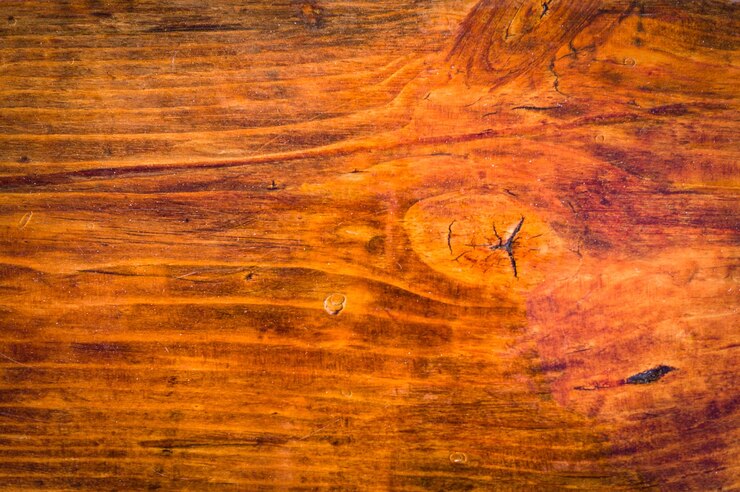 Foto primer plano de las tablas de madera
