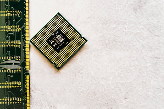 Primer plano del teclado de la computadora