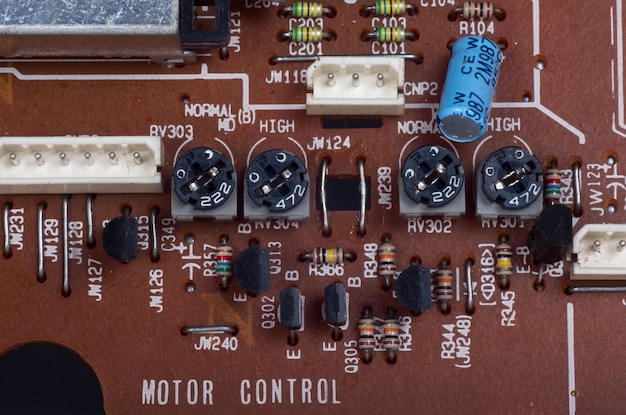 Primer plano del teclado de la computadora